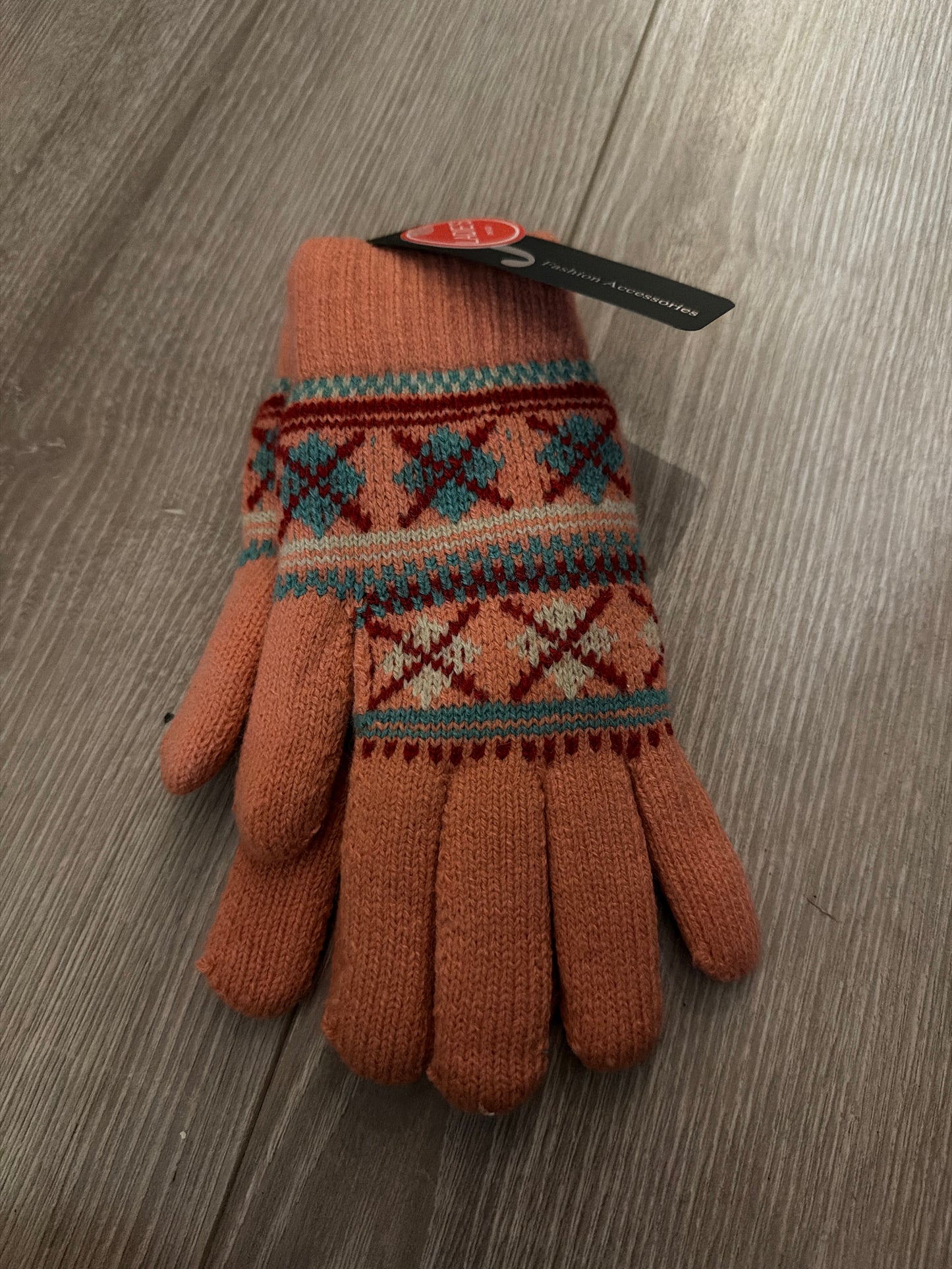 Fashion Accessories: Ladies Aztec Gloves