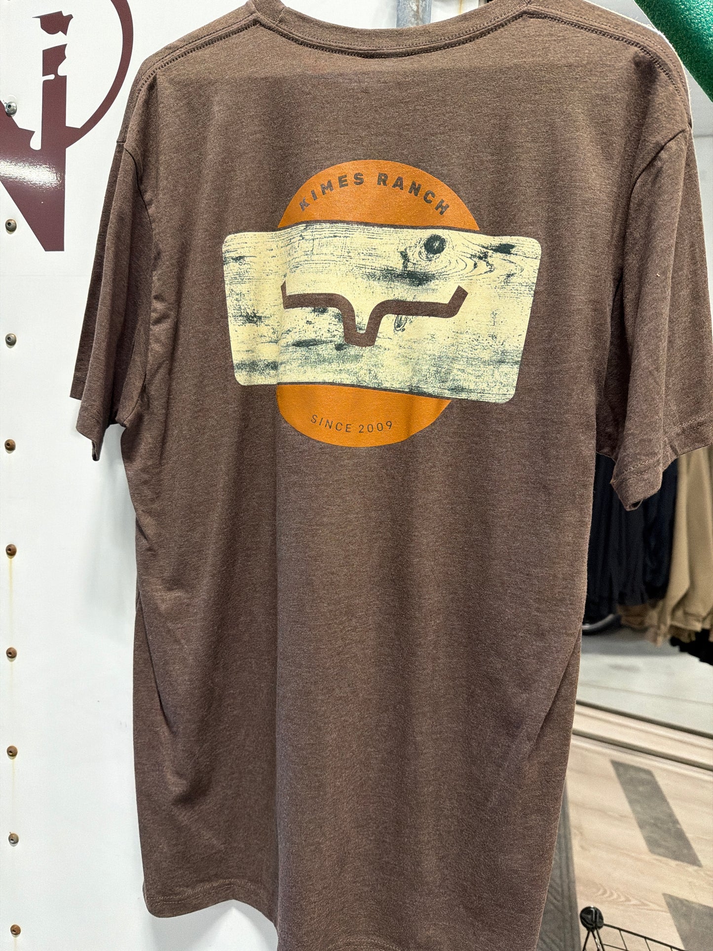 Kimes: Men’s Signpost Espresso T shirt