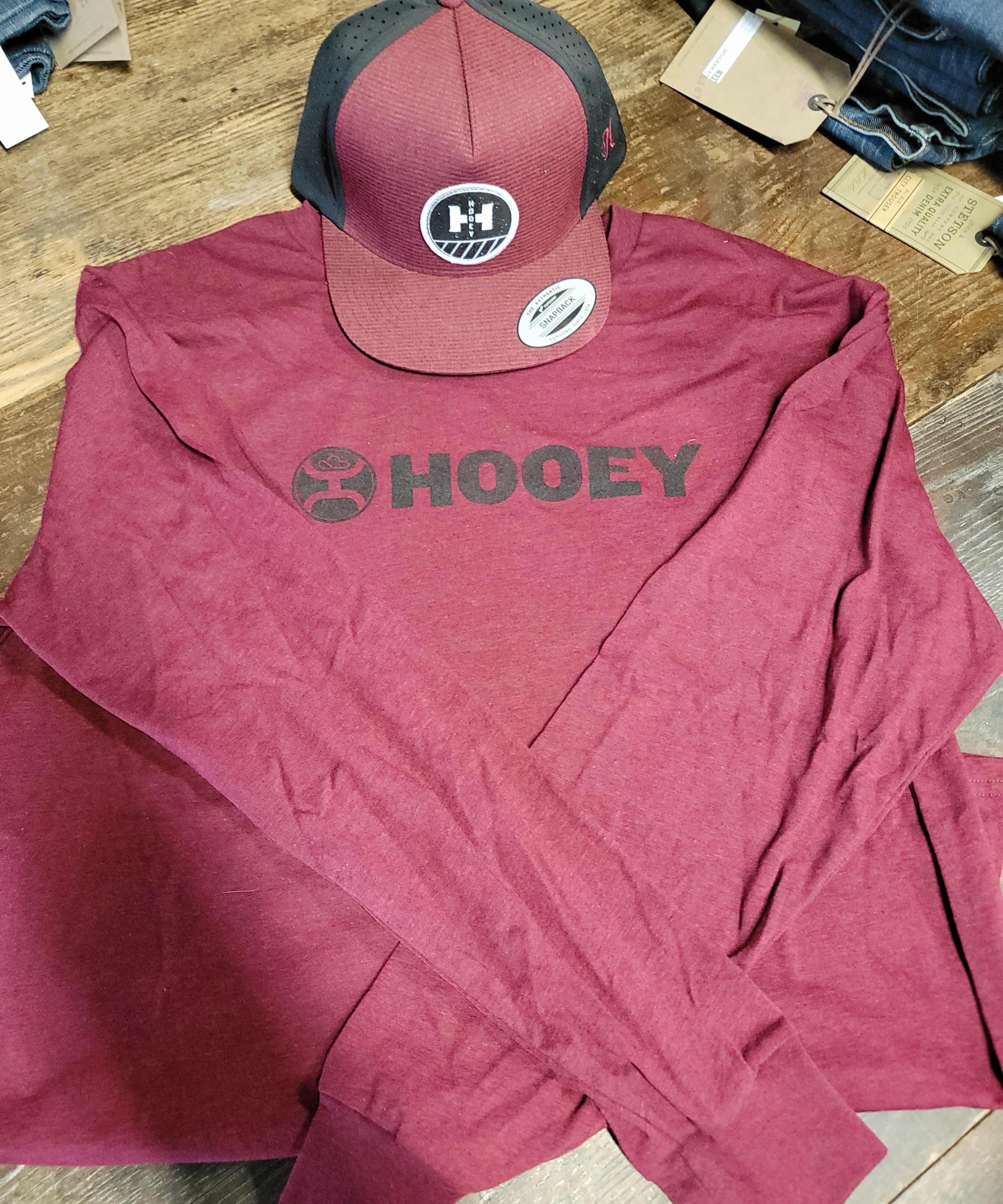 Men's Hooey Long Sleeve Western Iron