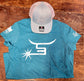 Spin Em: Ladies Turquoise Tee