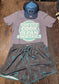 Rowdy Crowd: Ladies Coffee Cook Clean Cocktails Tee